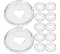 FELTECHELECTR 30pcs Loose-Leaf Photo Album Discs Binding Discs Binder for Notebook Planners Office Supply