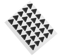 FELTECHELECTR 30pcs Thermochromic Hot Surface Warning Labels No Touch Safety Stickers for Food Warming Lamps Kettles Heat Protection Color Change Warning Signs