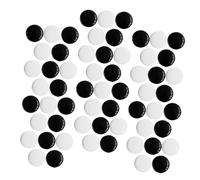FELTECHELECTR 360pcs Go Chess Pieces Double-sided Melamine Beads for Educational Board Games Safe Gentle Compact for Easy Storage and Travel