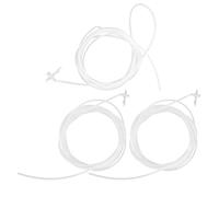 FELTECHELECTR 3Pcs 5M Replacement Foam Tubes for DIY Spray Foam Concrete Grout Applicator Tool Expanding Nozzles Plastic Insulating Filling Tubes for Construction and Resin Mixing