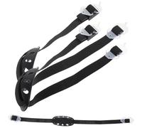 FELTECHELECTR 3pcs Adjustable Wear-Resistant Helmet Chin Straps with Protective Buckle, Universal Hard Hat Chin Strap for Construction and Football Safety Helmets