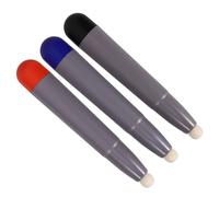 FELTECHELECTR 3pcs Capacitive Screen Touch Pen Set for Whiteboards Universal Stylus Felt Tips Red Blue Black High Sensitivity for Touch Screens and Drawing