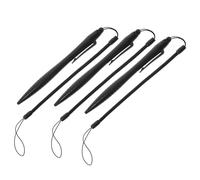 FELTECHELECTR 3pcs Resistive Touchscreen Stylus Pen with Lanyard for Tablets and Smartphones for Drawing and Writing Black
