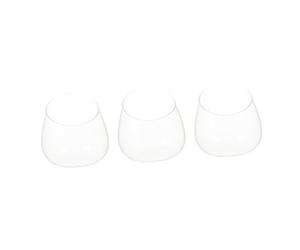 FELTECHELECTR 3pcs Slant Cut Glass Micro Landscape Bottles for Succulents and Flowers, Removable Desk Ecological Plant Bowls, Creative Fresh Contemporary Tabletop Decoration to Brighten up The