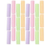FELTECHELECTR 400pcs Checkered Baking Parchment Paper Sheets for Food Wrapping and Greaseproof Use, Non-Stick and Reliably Thick Paper Liners Suitable for Cookies, Dishes, Barbecues