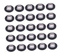 FELTECHELECTR 40pcs Rubber Gasket Stainless Steel Filter Mesh Leak Seal for Shower Faucet and Hose for Preventing Clogs Plumbing Accessories