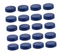 FELTECHELECTR 40pcs Small Round Magnetic Discs Dark Blue Multipurpose Magnets for Whiteboards Refrigerators Lockers for Kitchen Organization Classroom Activities Office Planning and Interactive