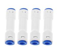 FELTECHELECTR 4pcs 4pcs 300ml Wastewater Ratio Reverse Osmosis Water Filter Connector with Quick Connect Valve, High Efficiency Filtration and Easy Installation for Home under Sink Water