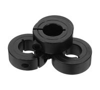 FELTECHELECTR 4Pcs Single Split Steel Shaft Collar Clamp, 16Mm Inner Diameter X 34Mm Outer Diameter X 13Mm Thickness, Shaft Clamping Collar for Industrial Assembly and Mechanical Fixation