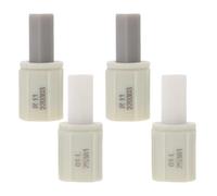 FELTECHELECTR 4pcs Toilet Seat Damper Kit Soft Close Buffer Hinges Plastic High Strength Symmetrical Left and Right Design Extending Lifespan for Bathroom Toilet Lid