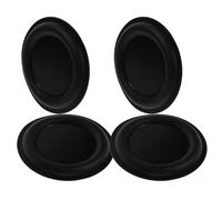 FELTECHELECTR 4pcs Vibration Membrane for Speaker Passive Diaphragm Plates Plastic Subwoofer Radiator Bass Radiator Auxiliary Plates Compatible with Loudspeakers for DIY Car Audio Repairs