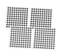 FELTECHELECTR 4sheet Scanner Markers Dots Reflective Markers Point Reading Machine for Accurate Tracking and Mapping