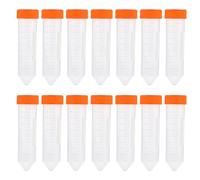 FELTECHELECTR 50Pcs 50Ml Plastic Centrifuge Tubes with Caps, Laboratory Test Tubes with Screw Lids, 50 Pack Pointed Bottom Vials for Lab Sample Storage and Scientific Experiments