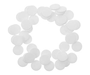 FELTECHELECTR 50pcs Pads for Diffuser Aroma Pendants Pads Essential Oil Necklace Cotton Refill 0.86x0.86x0.12in Minimalist Style Practical Fragrance Evaporation Wear Separately Enjoy Essential