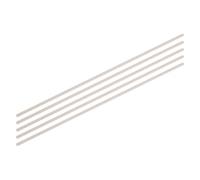 FELTECHELECTR 5pcs Alumina Ceramic Rod Kiln Accessories for Pottery and Jewelry Hanging Rods with High Temperature Durability and Uniform Heating, for DIY Clay Supplies and Pendant Making