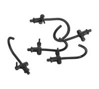 FELTECHELECTR 5pcs Scale Dollhouse Kitchen and Bathroom Accessories Realistic Tiny Faucet for Pretend Play and Craft Scene Building