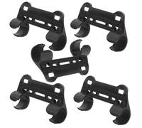 FELTECHELECTR 5pcs Universal Bike Pump Fixing Clip Lightweight Nylon Pump Holder Mount for Most Bikes Inflator Bracket Suitable for Cycling Outdoors
