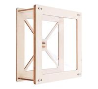 FELTECHELECTR 6 Sets DIY Smartphone Hologram Projector Pyramid Kit Educational Holographic Display Stands for Science Exploration and Learning at Home School