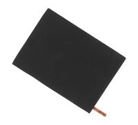 FELTECHELECTR A5 Rainbow Edge Softcover Notebook Black Cover with Colorful Binding, Undated Student Diary Journal, Multipurpose Lined Notepad for School, Office, and Travel Writing