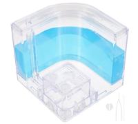 FELTECHELECTR Ants Nest Plastic Ecological Box with Blue Castle Design Ant Breeding Farm for Science Experiment for Educational Learning