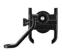 FELTECHELECTR Bike Black Holder Phone Aluminum 360 Alloy Rotatable Degree | Connection Bracket Design, Left and Right Rearview Mirrors Can be Installed on Both Sides, Lightweight Build, Wide