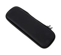 FELTECHELECTR Black Harmonica Carrying Case with Zipper and Drop-resistant Eva Material, Lightweight Protective Storage Bag with Inner Mesh Bag for Portable Harmonica Transport