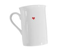 FELTECHELECTR Bone China Mug Cute Heart-Shaped Ceramic Espresso Cup for Women Couples Hot Chocolate Tea Cup Elegant Water Mug for Home Use Mom Friend