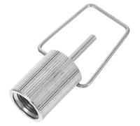 FELTECHELECTR Camping Gas Canister Adapter Converter for Flat Gas Tanks and Copper Chrome-plated and No Leaks for Outdoor Camping Stove Refills