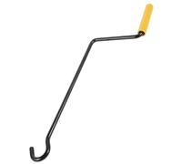 FELTECHELECTR Car Jack Handle Replacement Universal Steel Crank Lever for Tire Lifting with Comfortable Grip and Effort-Saving Design 14.6Inch