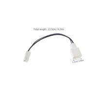 FELTECHELECTR Car Radio Antenna Adapter Cable Compatible with Toyota Vehicle Stereo Receiver Upgrade Compact Iso to Din Plug Connector for Old Model Conversion Easy Installation and Maintenance