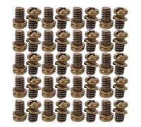 FELTECHELECTR Ceiling Fan Blade Screws Replacement Screws 1/4-20x3/8 50pcs Carbon Steel with Precise Compatibility and Built to Last for Ceiling Fan Blade Arm