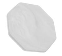 FELTECHELECTR Ceramic Heat Dissipation Cooling Board for Hamsters Octagonal Shape Reusable Ice-Free Cooling Pad Suitable for Small Pets Like Rats and Hedgehogs 3.9 Inch Sleeping Surface Random