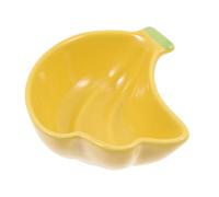 FELTECHELECTR Ceramic Pet Feeder Hamster Food Bowl Safe Sturdy Cartoon Design for Daily Feeding Pets Family Friends