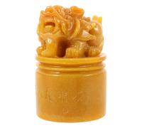 FELTECHELECTR Chinese Seal Stone for DIY Carving and Small Crafts, Natural Stone Stamp Blank Suitable for Hand-made Carving, for Friends and Or Personal Crafting