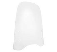 FELTECHELECTR Clear Plastic Scooter Windshield Wind Deflector Curved Design High-definition Transparent Panel Motorcycle Windscreen Protector for Safer Riding