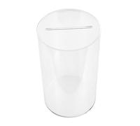 FELTECHELECTR Coin Bank Piggy Bank Large Capacity Cylinder-shaped Money Jar for Boys and Girls 15.3x15.3x25.4cm Saving Pot Encouraging Good Saving Habits