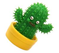 FELTECHELECTR Creative Cactus Squeeze for Stress Relief Lightweight Tpr Material Finger Sensory Decompression Plaything Fun Stretchy Plant-shaped for Adults