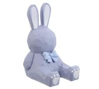 FELTECHELECTR Cute Bunny with Stable Support and Universal Compatibility Phone Stand Wooden Phone Holder for Desk for Office and Workspace