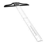 FELTECHELECTR Design Ruler Woodworking Tool Drafting Square Drafting t Square Adjustable t Square T Square Ruler 24 Inch T-shirt Layout Work Tools Manual Office Acrylic Picture Frame