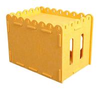 FELTECHELECTR Detachable Felt Cat Scratching House with Non Shedding Material, Square Shape and Breathable Design, Comfortable Indoor Cat Sleeping Bed for Year-round Use