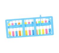 FELTECHELECTR Digit Plastic Abacus with Colorful Beads Smooth Frame Arithmetic Learning Tool for Early Math Education Addition Subtraction Multiplication Division Aid