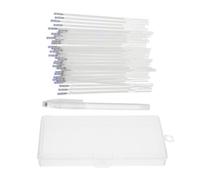FELTECHELECTR Disappearing Pens for Sewing Fabric Marker with 1mm Point Plastic Material White Colour Heat Erasable Pen Featuring Iron on Fading and High Temperature Disappearing Design