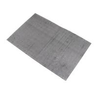 FELTECHELECTR DIY Mesh Sheet Handmade Meshes Multi-purpose Plastic Square Grid Can Be Cut to Shape 5pcs Black for Fish Tank DIY Use