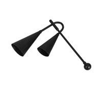 FELTECHELECTR Double-ended Cowbell With Striker: Traditional Handheld Latin Percussion Instrument Handheld Musical Bell For Early Music Education