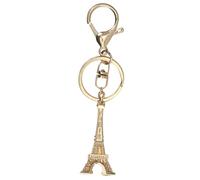 FELTECHELECTR Eiffel Tower Keychain Pendant Elegant Alloy Miniature Charm Travel Souvenir for Handbags and Keys for Tourists and Collectors