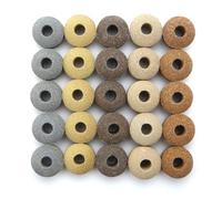 FELTECHELECTR Fish Filter Ceramic Particle Filter Media Aquarium Cleaning 20pcs to Reduce Nitrates and Promote Gas Exchange Random Color for Freshwater Tanks