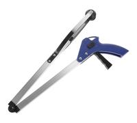 FELTECHELECTR Folding Garbage Grabber Tool for Retrieving Fallen Items Indoors, Heavy Duty Stainless Steel Picker with Rubber Grip, Easy Storage for People with Arthritis or Injury