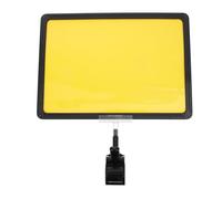 FELTECHELECTR Frame Merchandise Label Holder A4 Black Price Clip with Double-Sided Display Stand for Retail Signs for Clothing Stores and Supermarket Shelf Marketing