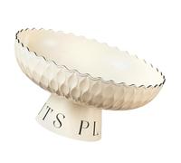 FELTECHELECTR Fruit Tray with Detachable Base and Good Ventilation, Multi-Functional Snacks Storage Tray Suitable for Living Room and Restaurant Use