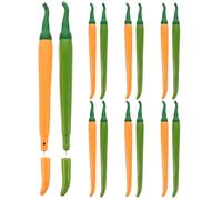 FELTECHELECTR Gel Ink Pens Vegetable Style for Students Chili Shaped 14pcs with Ergonomic Abs Body Design, Not Easy to Slip, Cute and Creative Writing Pens and Marking Important Things for